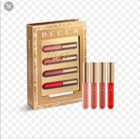 BECCA Other - BECCA x CHRISSY TEIGEN 
Lip Icing Glow Gloss Kit